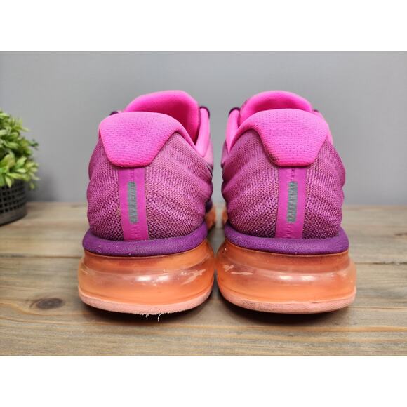 Nike Air Max 2017 Shoes Womens Size 11 Purple Pink Orange Running 849560-502 - Picture 6 of 14